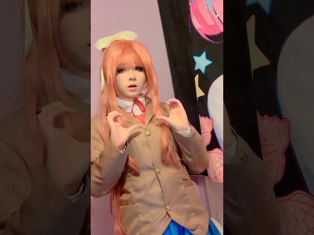 Expect so many more mirror tiktoks bc omg they are so fun #cosplay #monika #ddlc