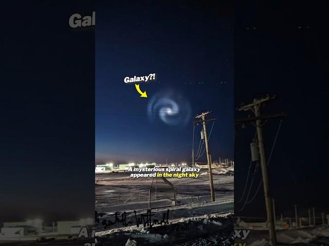 Spiral Galaxy In The Sky?! #space #galaxies #earth #planets