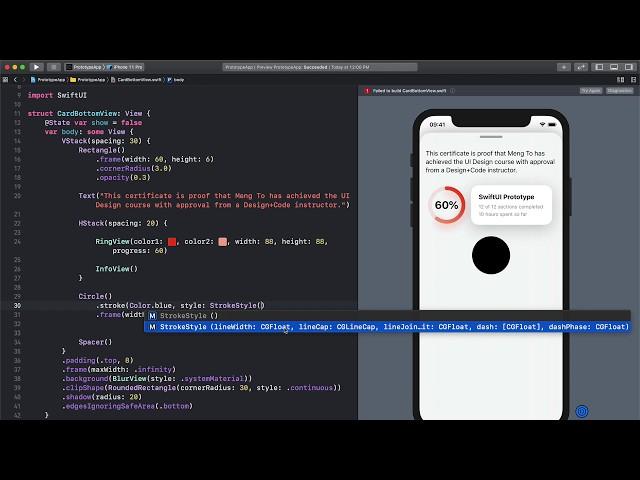 SwiftUI Apple Watch Rings Animation