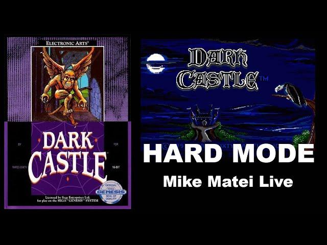 Dark Castle (Sega Genesis) Hard difficulty - Mike Matei Live