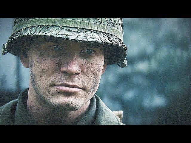 Call of Duty WW2 Full Movie All Cutscenes - World War 2 Cinematics