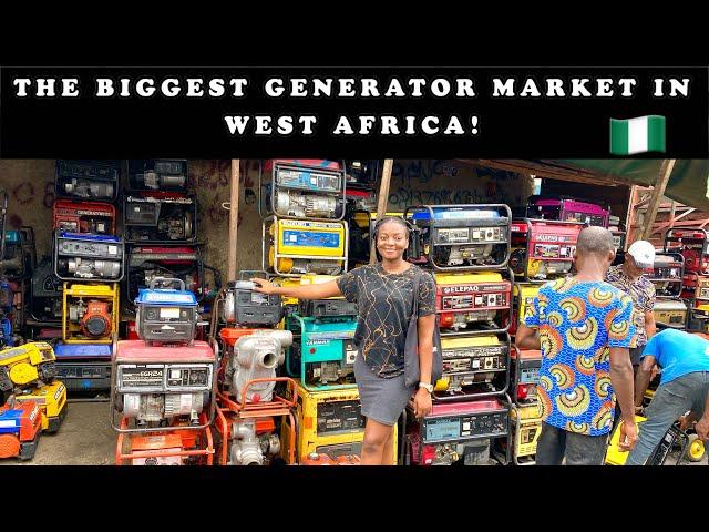 GENERATOR MARKET: This is the Biggest Tokunbo Generator Market and their Prices in Lagos, Nigeria!