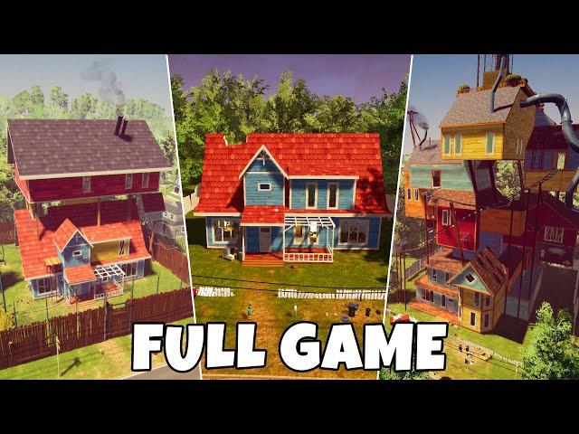 Hello Neighbor in Old Style | Full Game Walkthrough