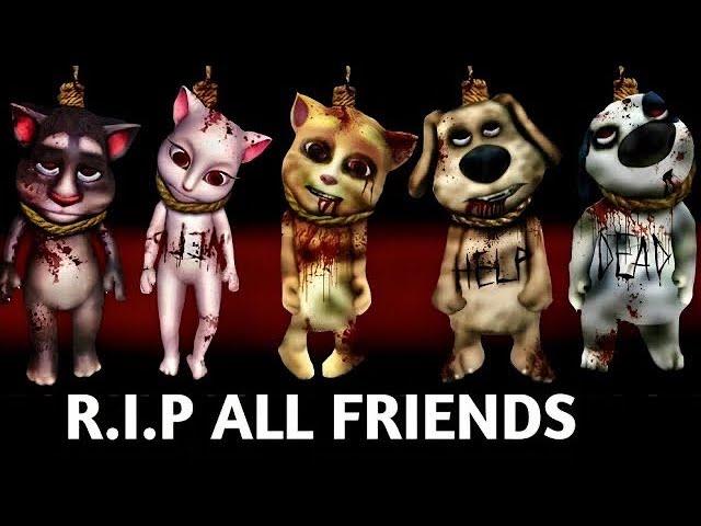 R.I.P ALL FRIENDS - My Talking Tom Friends - AMONG US