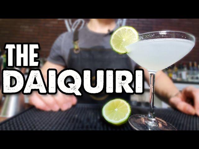 The Daiquiri, a simple and delicious classic cocktail.