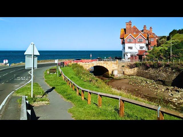 Sandsend Village Walk, English Countryside 4K