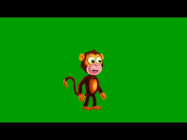 Taking Monkey/Green Screen Monkey/Cartoon Green Screen/Green Screen Cartoon/Cartoon Monkey/