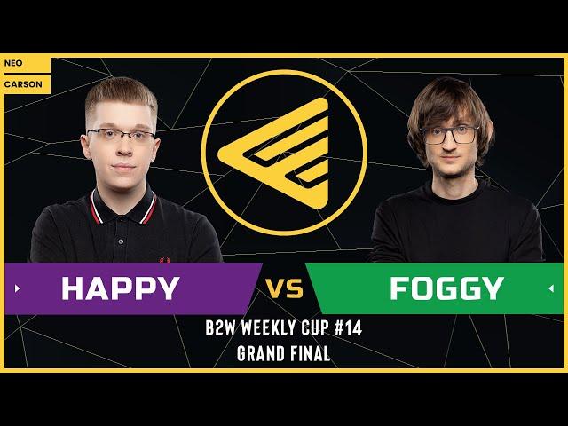 WC3 - B2W Weekly Cup #14 - Grand Final: [UD] Happy vs. Foggy [NE]