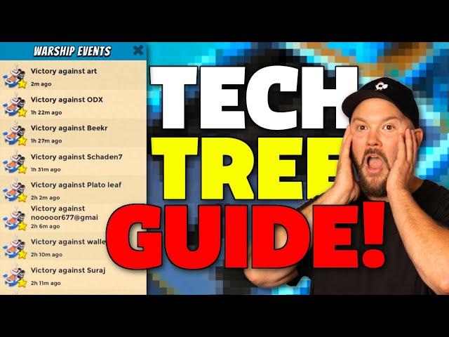 THE Season 62 Tech Tree Guide! ⭐ // Boom Beach Warships