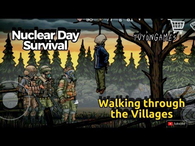 Walking through the Villages | Nuclear Day Survival | Gameplay