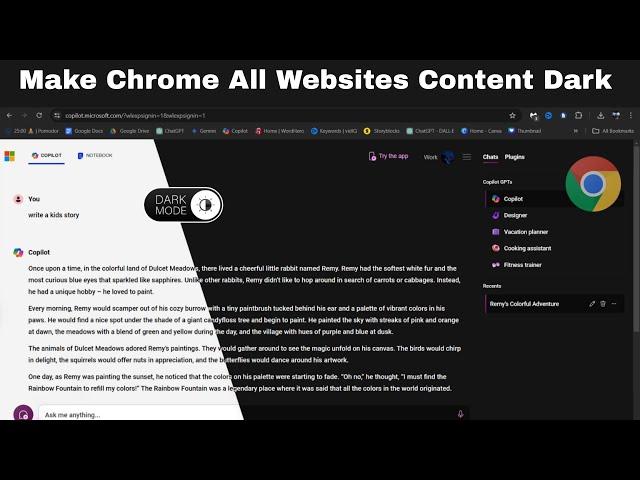 How to Force Chrome To Dark Mode on Every Website