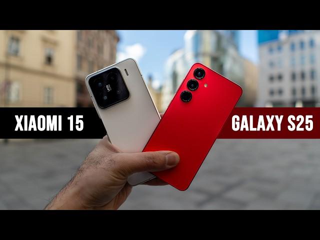 Xiaomi 15 vs. S25: Real-Life Battery and Camera Test!