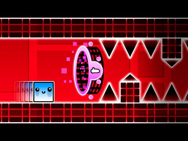 Я попросил игроков построить челлендж на корабле в Geometry Dash