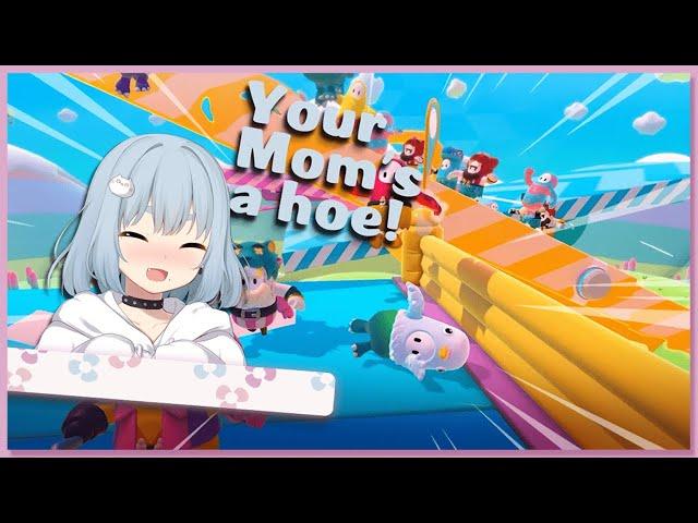 【English vTuber Kyuie】Your Moms a h0e! ft. Evanit0, Steve, and Milky