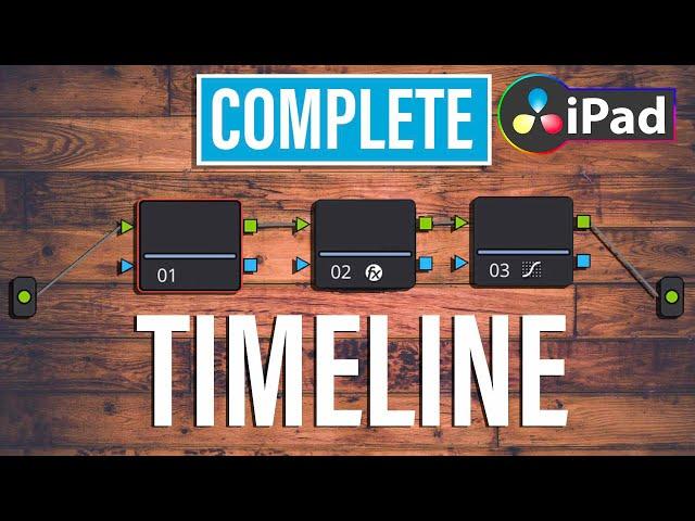 How to COLOR complete TIMELINE | DaVinci Resolve iPad