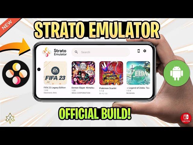 Strato Emulator Android Official Version Gameplay Test & Review | Nintendo Switch Emulator