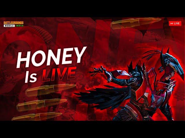 KOI NAHI HAI TAKKAR ME • HONEY IS LIVE• RP GIVE AWAY • UC GIVEAWAY DAILY #bgmilive #bgmilatestupdate