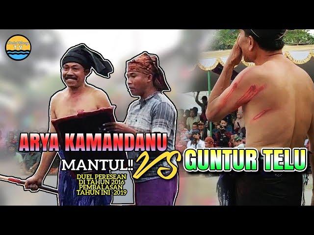 Haji Rizal Alias Arya Kamandanu VS Guntur Telu | Peresean Lombok