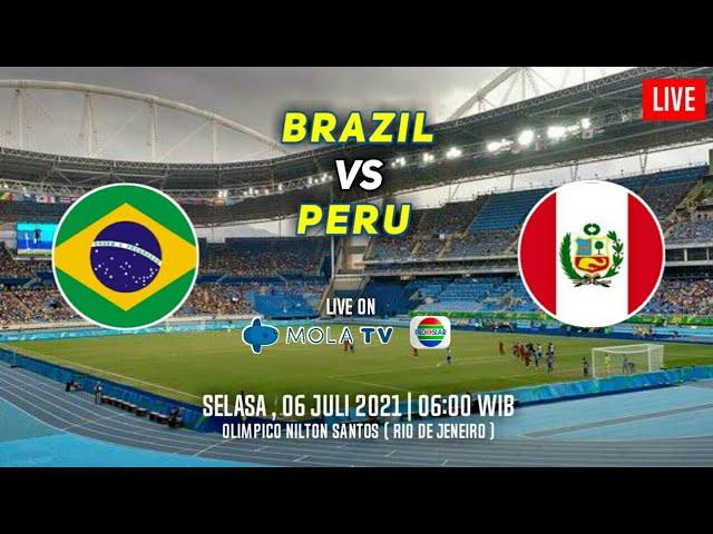 Jadwal Semifinal Copa America 2021 Live Indosiar : Brazil vs Peru Prediksi Line Up & Head To Head