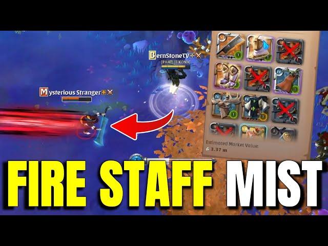 Make Millions with this Fire Staff Mist Build | Solo PvP Albion Online