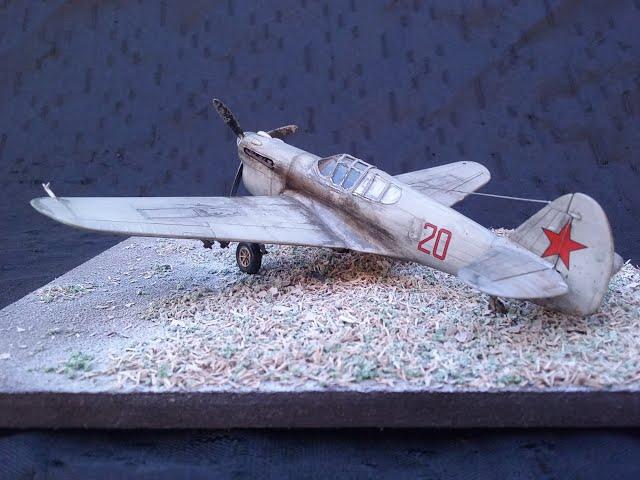 Soviet Curtiss P-40E with Klimov M-105P engine - RetroWings 1/72nd Scale - Full Build.