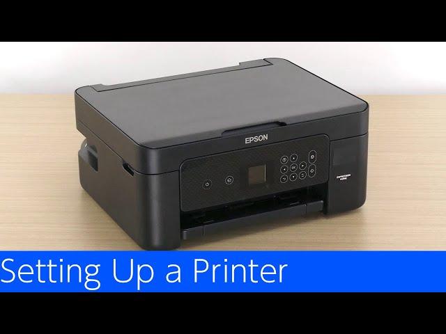 XP-3200 - Setting Up a Printer