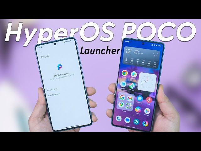 HyperOS POCO Launcher Update - Super Folders Added!