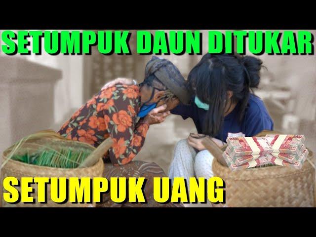 GADIS KAYA DITOLONG NENEK TUA PENJUAL DAUN