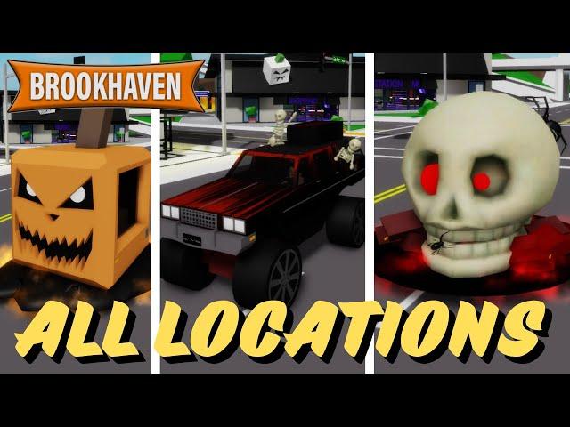 Roblox Brookhaven All 25 Extreme Locations Candy Corn Hunt 2024