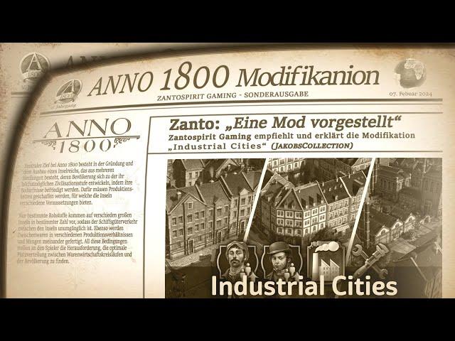 Anno 1800 Eine Mod vorgestellt! Industrial Cities (Jakob) / Timeline / DE