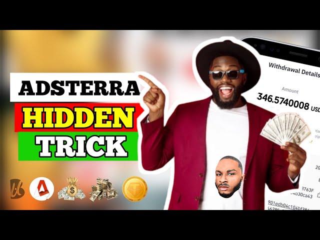 Easiest Way To Make Money On Adsterra | $300/ month