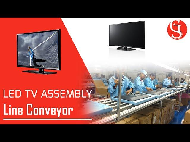 Led Tv Assembly Line Conveyor | S.G. Conveyors & Automations