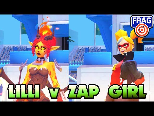 Maxed Lilli v Maxed Zap Girl, Who Wins? #FRAG Pro Shooter