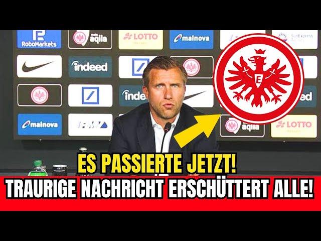  B0MB! NIEMAND HAT DAS ERWARTET, ES HAT ALLE ÜBERRASCHT! NACHRICHTEN EINTRACHT FRANKFURT