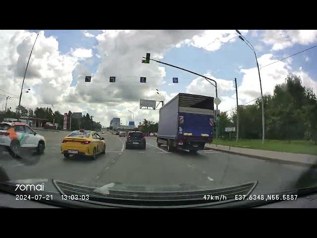 Driving in Moscow agglomeration: Текстильщики - Боброво - Троицк 21/07/2024 (timelapse 4x)