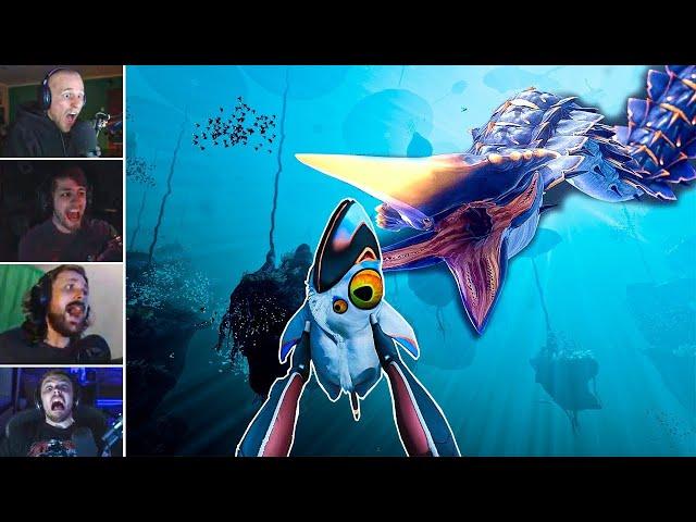 Subnautica Below Zero Top Twitch Jumpscares Compilation Part I (Horror Games)