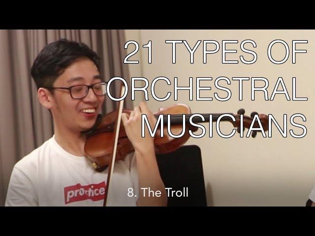 21 Types of Orchestral Players