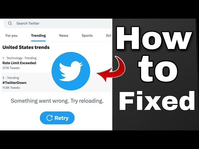 something went wrong try reloading twitter | twitter something went wrong. try reloading