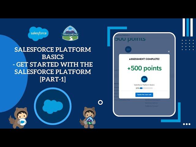 Get Started with the Salesforce Platform [Part1] | Salesforce Platform Basics #Salesforce #Trailhead