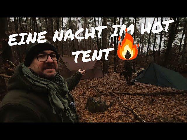 Ein Biwak im Hot Tent mit dem @outdoor-buddy