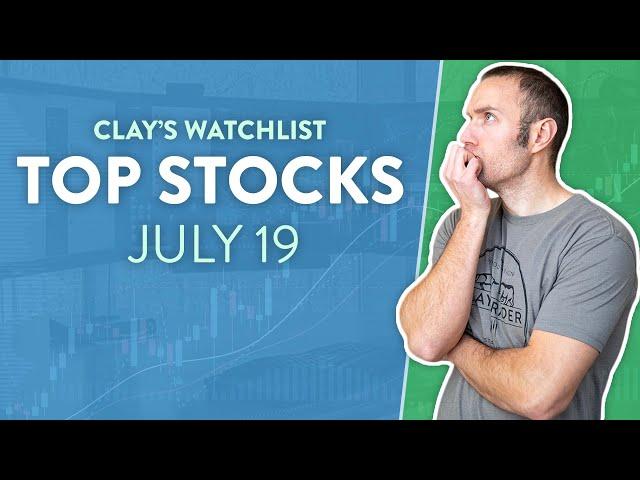Top 10 Stocks For July 19, 2024 ( $SILO, $ONCO, $PLTR, $SQQQ, $AMD, and more! )