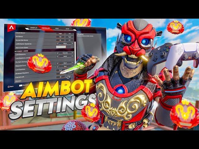 Using THE #1 ALC Settings To INSANTLY Unlock AIMBOT In Apex Legends...(Season 23)