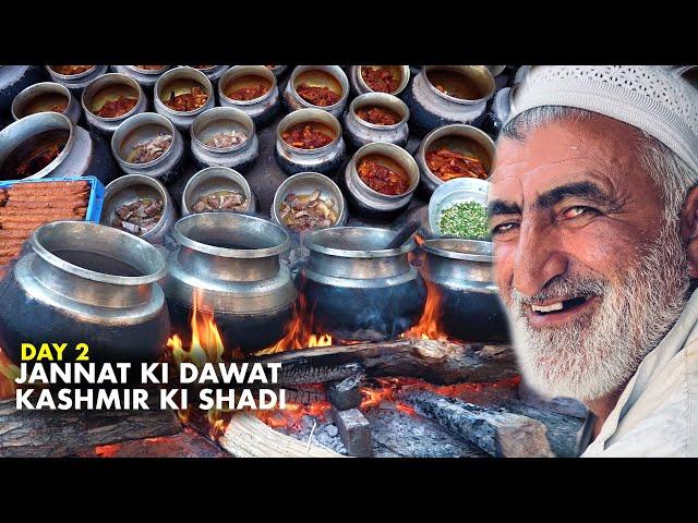 Kashmir Ki Shadi Ka Khana | Kashmiri Wedding Food Day 2 | Kashmiri Wazwan Feast | Dawat In Kashmir