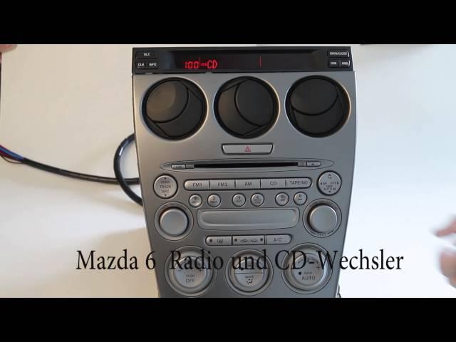 Mazda 6 Autoradio Boardcomputerdisplay / Reparatur / Meisterhand-Service