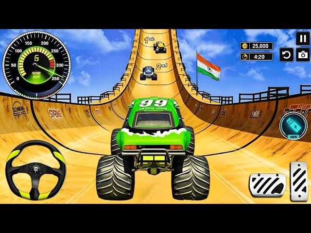 Monster Truck Stunt Racing - Car Game - Android Gameplay 