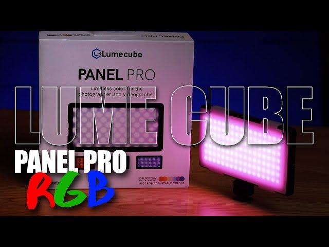 NEW! Lume cube Panel Pro RGB Light REVIEW