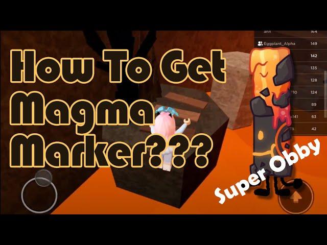 How to get Magma Marker in Find The Markers Roblox 2023