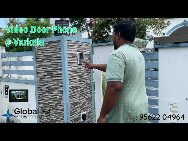 IP Video Door Phone & Swing Gate Automation installed at Varkala, Trivandrum | 9562204964