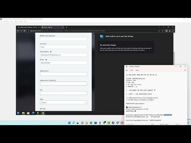 How To Create Azure Free Account