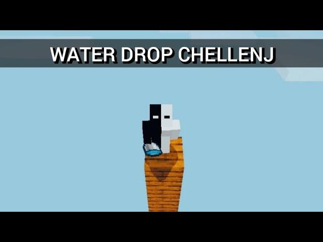 Minecraft: Water drop chellenj | GAMING UZ